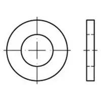 Reyher Scheibe DIN 1440 60 x 80 x 9 mm 10 Stück