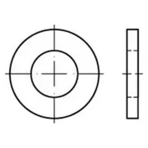 Reyher Scheibe DIN 1440 60 x 80 x 9 mm 10 Stück