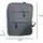 Hti-Living Kompakter Rucksack mit USB und Laptopfach Alltag, Schule, Uni oder Büro - Grau