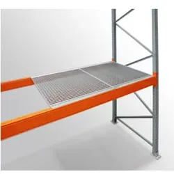 Regalwerk ARTUS-Gitterrostboden 1100 /2700 Regaltiefe: 1100 mm Fachbreite: 2700 mm