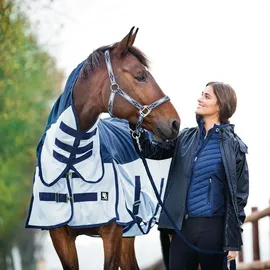 Horse Guard Aiman Regen- und Insektendecke 155 cm Blau