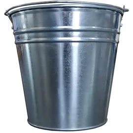 Bradas Baueimer verzinkt 5L Wasser- Garten- Zink- Abfall- Futtereimer J5314