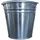 Bradas Baueimer verzinkt 5L Wasser- Garten- Zink- Abfall- Futtereimer J5314