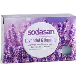 SODASAN Stückseife Lavendel u. Kamille 100 g
