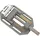 FORMAT Schraubstock Metall 80 mm grau