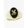 FIRETTI Siegelring "Schmuck Geschenk Gold 333 Herrenring Goldring" Gr. 19, schwarz (gelbgoldfarben, schwarz), Fingerringe, Herren, 19, Gelbgold 333, 3,6mm, Siegelring, mit Onyx