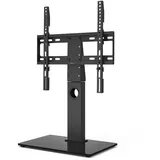 Hama TV-Standfuß 68 cm Schwarz Glas/Holz/Metall/Stahl