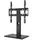 Hama TV-Standfuß 68 cm Schwarz Glas/Holz/Metall/Stahl