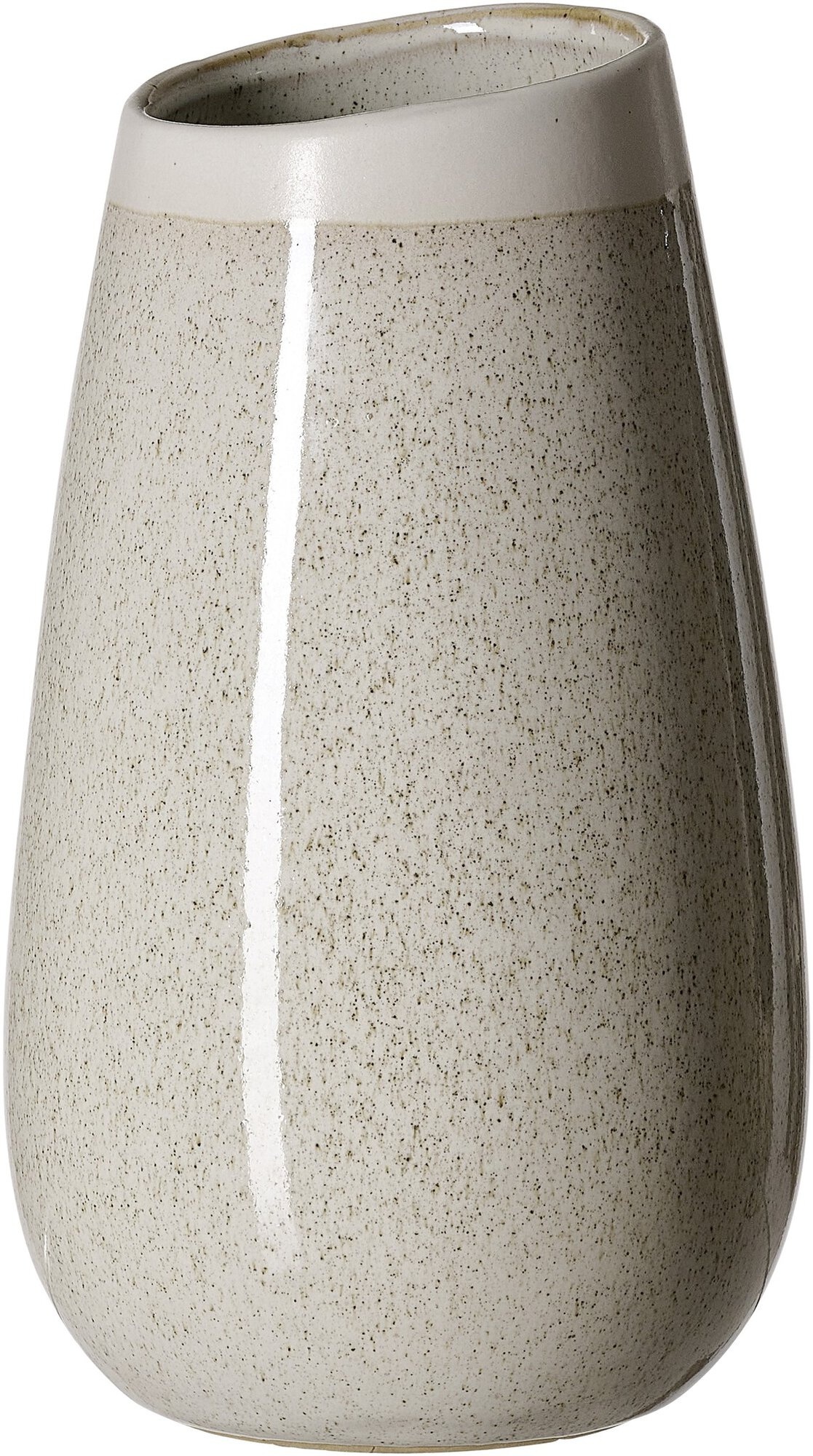 Vase SINTRA (BHT 12x20x12 cm) - beige
