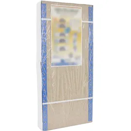 simonclick Simonrack Leichte Metall Holz Regal Blau Orange 2500x1200x500 mm, 6 Ebenen, Holzböden, 200 kg Tragkraft pro Ebene, Blau/Orange - Maderclick