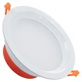 LEDKIA Einbaustrahler 16W Rund Weiß/Aluminium