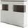 Uno Highboard 150 x 124 x 38 cm Weiß