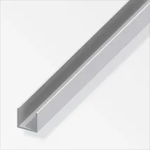 Alfer U-profil 8 X 10,1 X 1000 Mm Silber Profil Aluminiumprofil U Schiene - Alfer