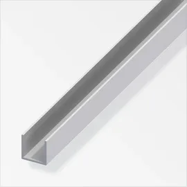 Alfer U-profil 8 X 10,1 X 1000 Mm Silber Profil Aluminiumprofil U Schiene - Alfer