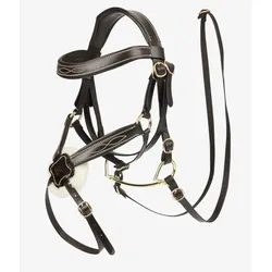 LeMieux Hobby Horse Grackle Trense - brown - brown