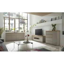 Möbel Kraft Sideboard ¦ grau ¦ Maße (cm): B: 200 H: 86 T: 42.0