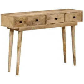 vidaXL Konsolentisch 110x30x75 cm braun