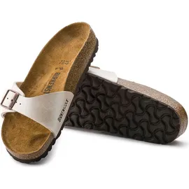 Birkenstock Madrid Vegan Birko-Flor schmal graceful pearl white 36