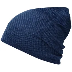Long Beanie "MB7118" Casual - denim/navy