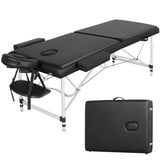 Massageliege Massagebank Massagetisch klappbare Kosmetikliege 2 Zonen 70cm Breit