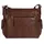 Spikes & Sparrow Umhängetasche echt Leder, braun