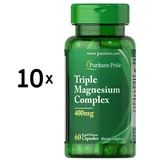 Puritan's Pride Triple Magnesium Komplex Kapseln 60 St.