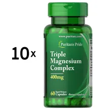 Puritan's Pride Triple Magnesium Komplex Kapseln 60 St.