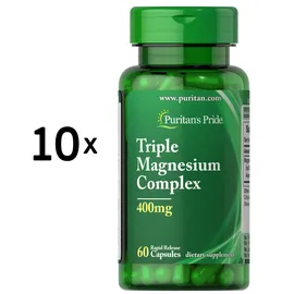 Puritan's Pride Triple Magnesium Komplex Kapseln 60 St.
