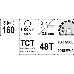 YATO Trennscheibe, Winkelschleifer YT-6058