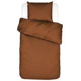 ESSENZA Minte leather brown 155 x 220 cm + 80 x 80 cm