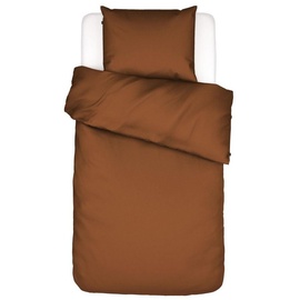 ESSENZA Minte leather brown 155 x 220 cm + 80 x 80 cm