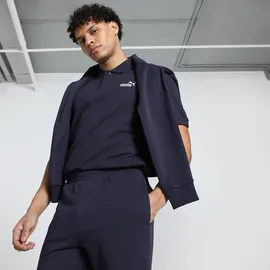 Puma Essentials No. 1 Logo Pique-Poloshirt blau S
