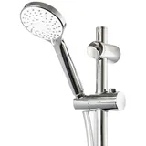 tecuro ew-100 Brauseset mit 5 Funktionen Chrom 160 cm