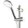 tecuro ew-100 Brauseset mit 5 Funktionen Chrom 160 cm