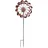 MARELIDA XXL Doppel Windrad 180 cm Kupfer