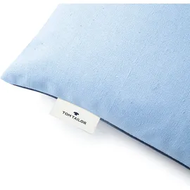 Tom Tailor Kissenbezug Dove Signature 60 x 40 cm Blau