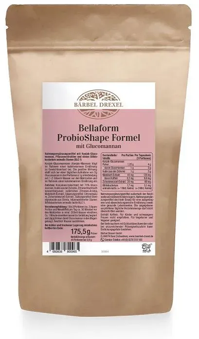 Bellaform ProbioShape Formel mit Glucomannan