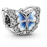 Pandora 790761C01 Charm Silber Blauer Schmetterling