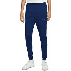 NIKE England WM22 Herren Trainings-Hose mit DRI-FIT-Technologie leichte Sport-Hose atmungsaktive Fußball-Hose Slim-Fit DM9530-492 Blau - XXL