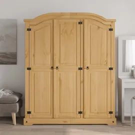 vidaXL Kleiderschrank Mexiko-Stil 151 x 1000 x 52 cm Braun