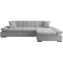 Mirjan24 Ecksofa Malwi Cord mit Schlaffunktion und Bettkasten, mit Regulierbare Armlehnen, L-Form 278x161 cm, Wohnzimmer, Sofas - Poso 110, Seite: Rechts) montierbar,