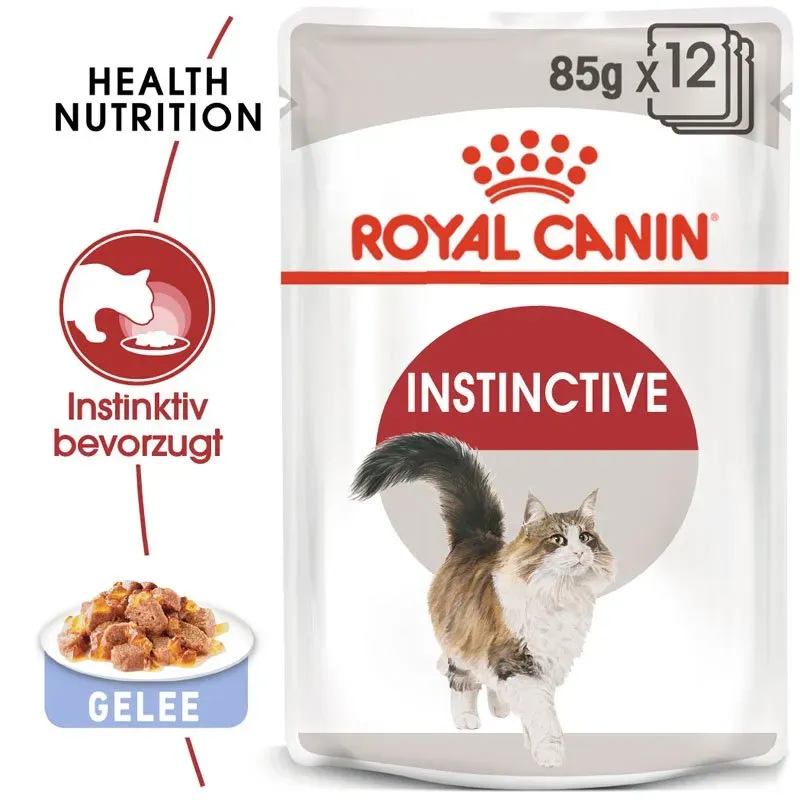 ROYAL CANIN INSTINCTIVE Katzenfutter nass in Gelee 12x85g