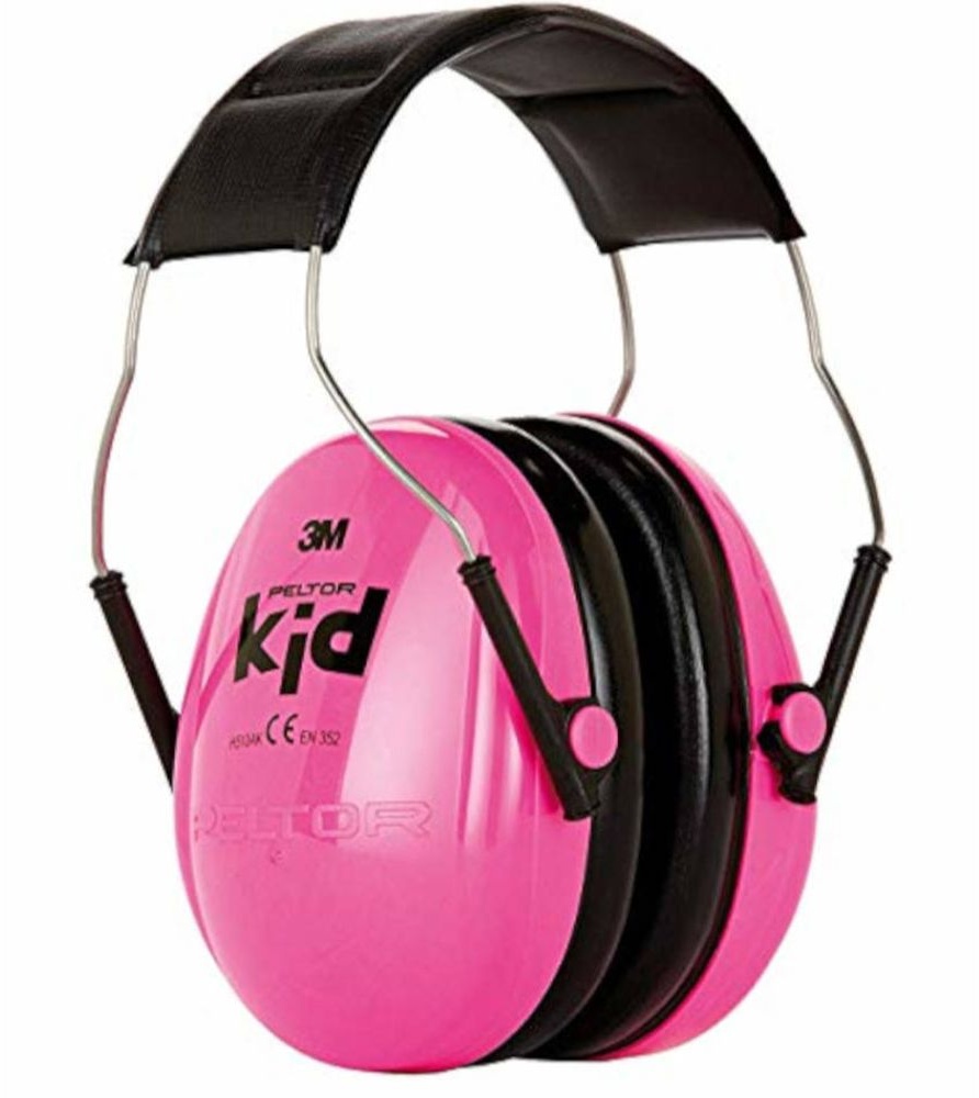 3M PeltorTM KidTM Casque antibruit enfants Rose fluo 1 pc(s) Bouchons d'oreille