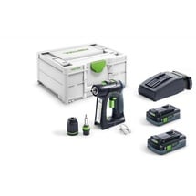 Festool C 18 HPC 4,0 I-Plus inkl. 2 x 4,0 Ah + Zubehör 576435