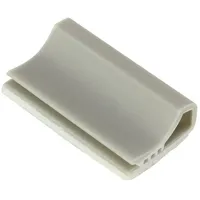 TRU Components Befestigungssockel TC-6645728 für Flachbandkabel Hellgrau 100St.