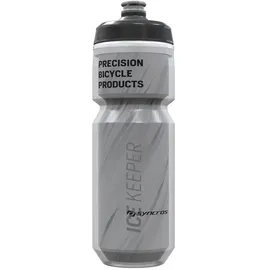 Syncros Trinkflasche isoliert Icekeeper isotherm bottle 600ml grau - clear