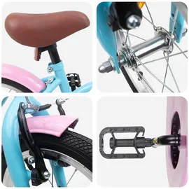 vidaXL Kinderfahrrad 12 Zoll Himmelblau