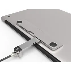 Compulocks BLADE universal Schloss Adapter + Kabelschloss für mobile Endgeräte, silber