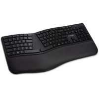 Kensington Pro Fit Ergo Wireless Keyboard schwarz, USB/Bluetooth, DE