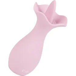 Süßer Auflegevibrator in Blütendesign, 11,7 cm, rosa